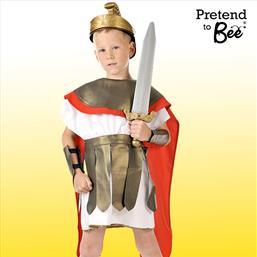 Kids Roman Gladiator Dress-up Outfit Thumb IMG 1