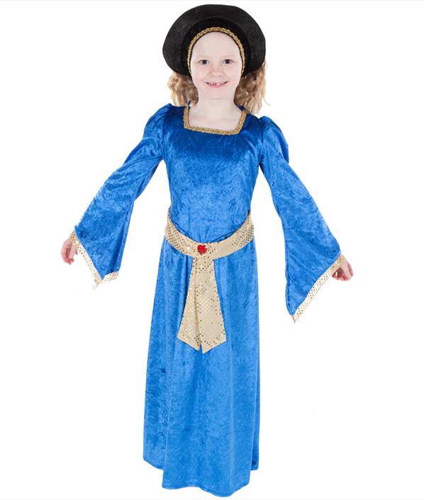 Mary Tudor Kids Princess Dress-up Outfit | Years 5/7