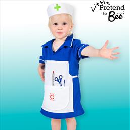 Kids Nurse dress-up outfit for 18/24 Months Medium IMG