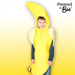 Kids Banana dress-up costume pretend to bee