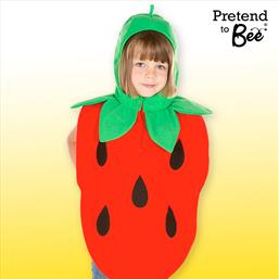 Kids Strawberry Tabard dress-up costume Small IMG
