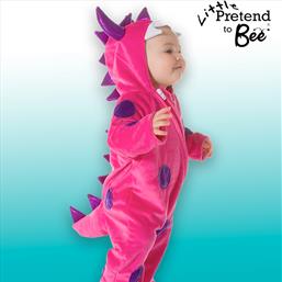 Toddler Pink Monster Onesie dress-up for Ages 6/12 Thumb IMG