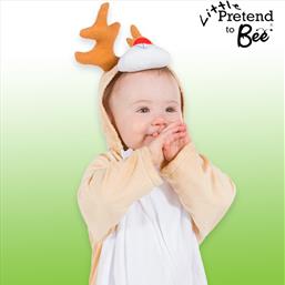 Toddler Little Reindeer dress-up Onesie 06/12 Months Thumb IMG