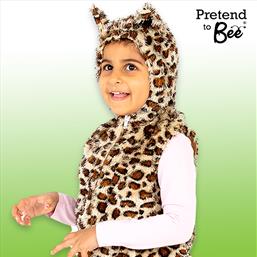Kids leopard Animal zip-up top for 3/7 years Thumb IMG