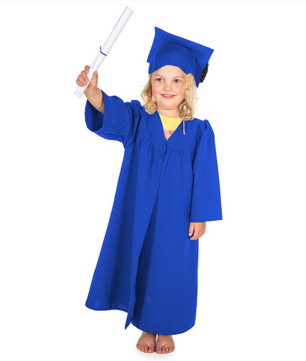 Blue Graduation Gown Uniform Set | Years 3/5