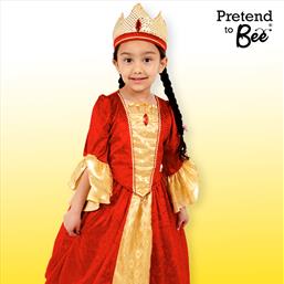 Kids Royal Queen Outfit Dress-up 3/5 Years Thumb IMG