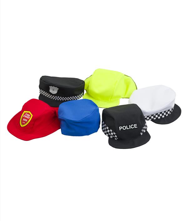 'People Who Help Us' Set of 6 Hats  'Who To Be Today'