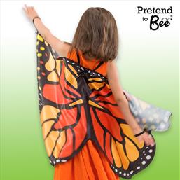 Butterfly Wings Dress-up in Orange ‘A Very Social Butterfly’
