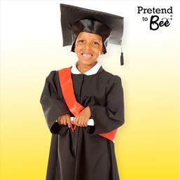 Kids Graduation gown dress-up outfit Thumb