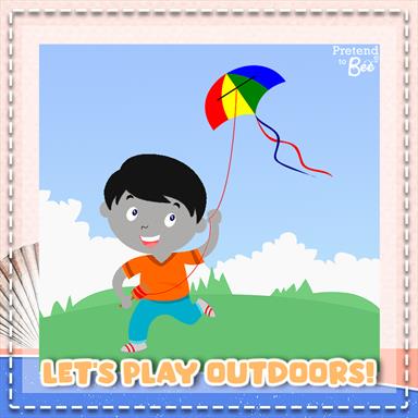 How is playing outdoors good for us?