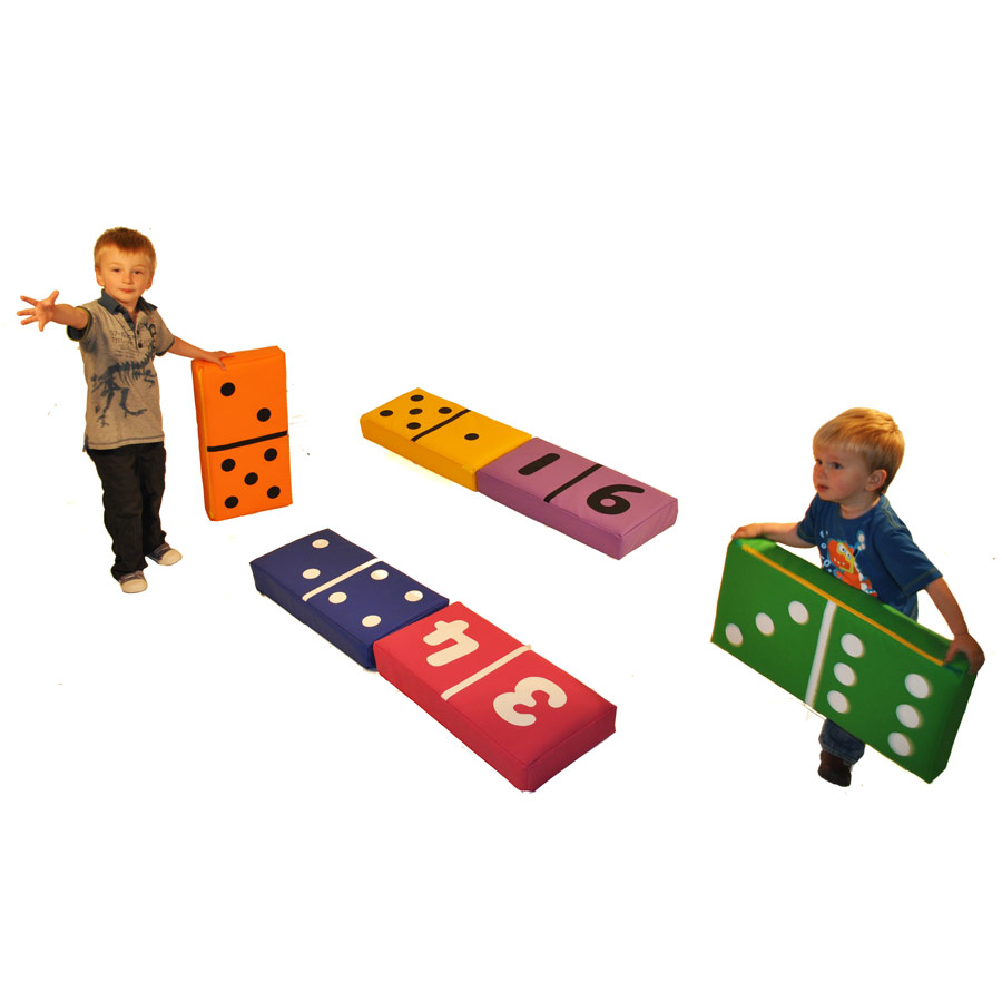 Dominoes Soft Play Set of 6 Small IMG
