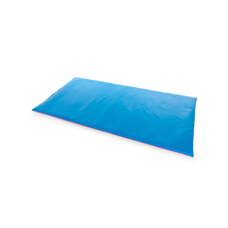Baby curved premium sleeping mat in Pale Blue/Lilac Thumb IMG