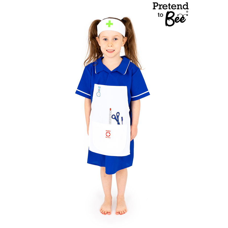 Kids Nurse dress-up outfit for 3/5 Years Small IMG