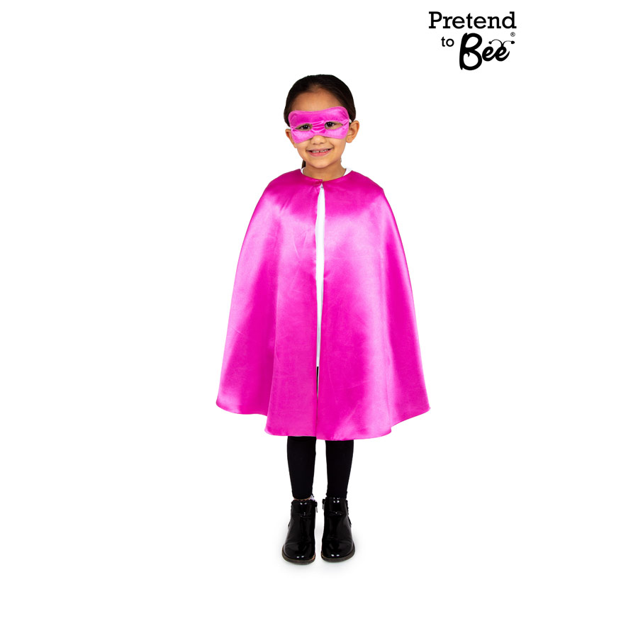 Kids Superhero Cape & Mask Dress-up Small IMG2