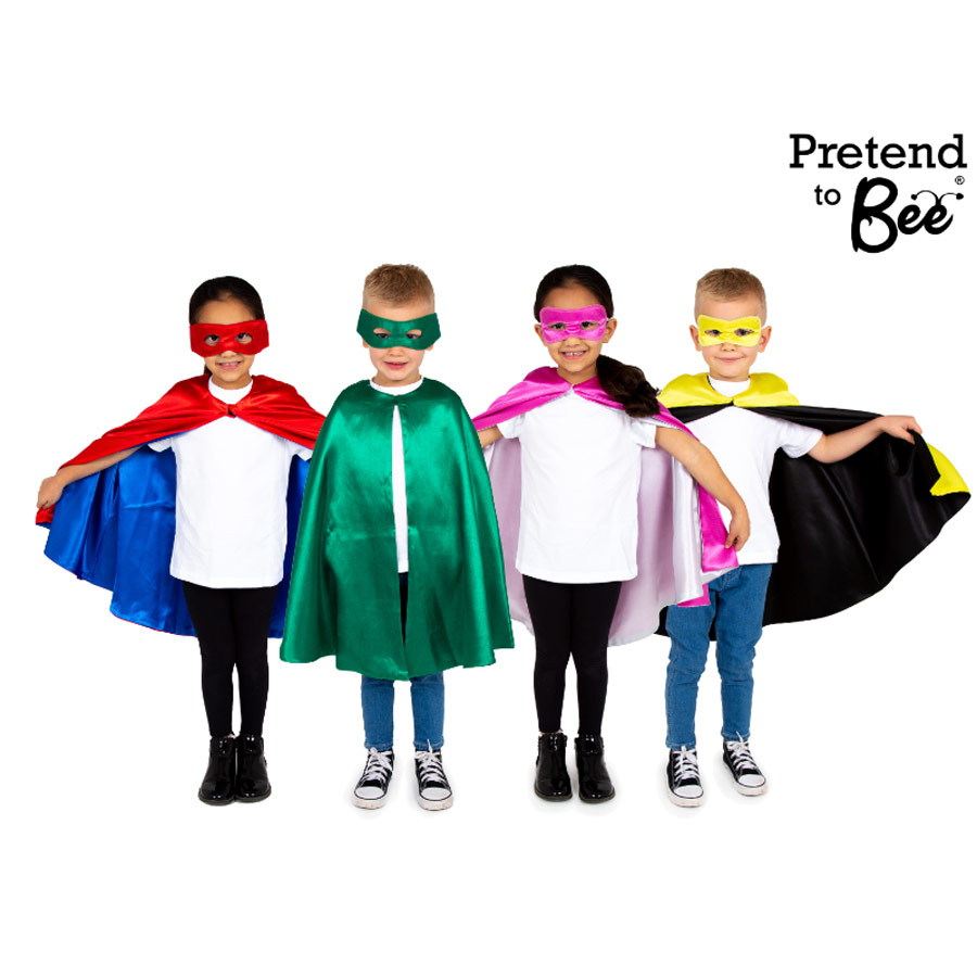Kids Superhero Cape & Mask Dress-up Thumb IMG6