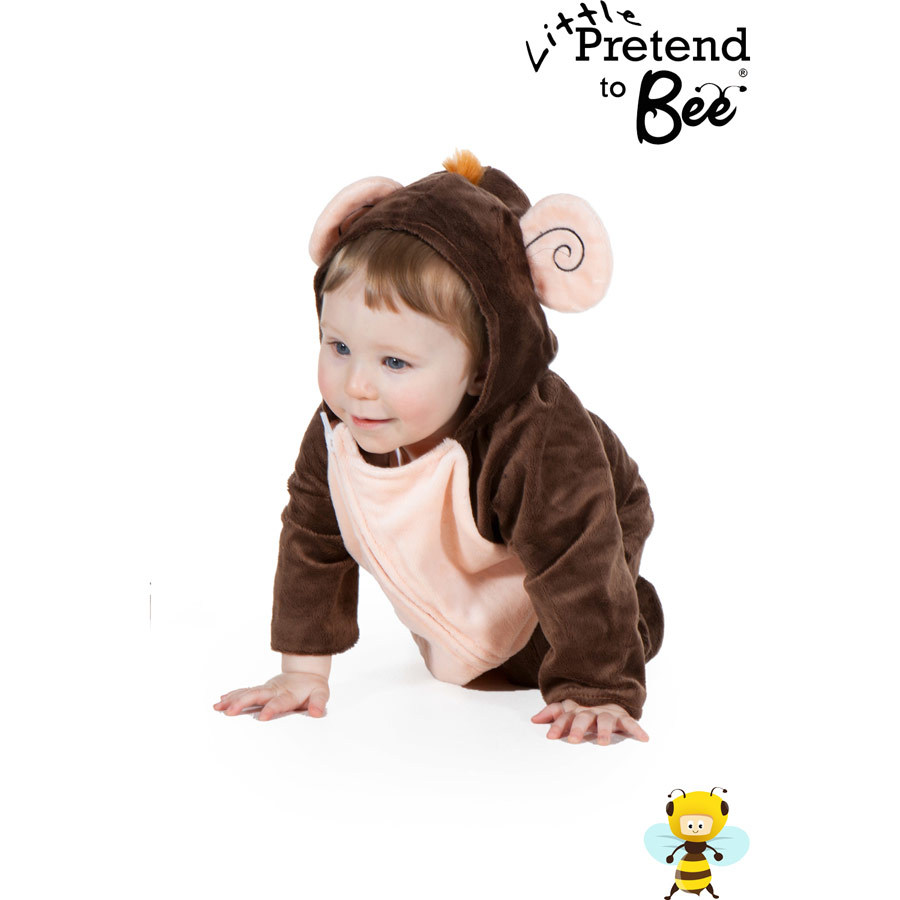 Little Monkey Onesie 'Time For Some Monkey Business' | 6/12 Months