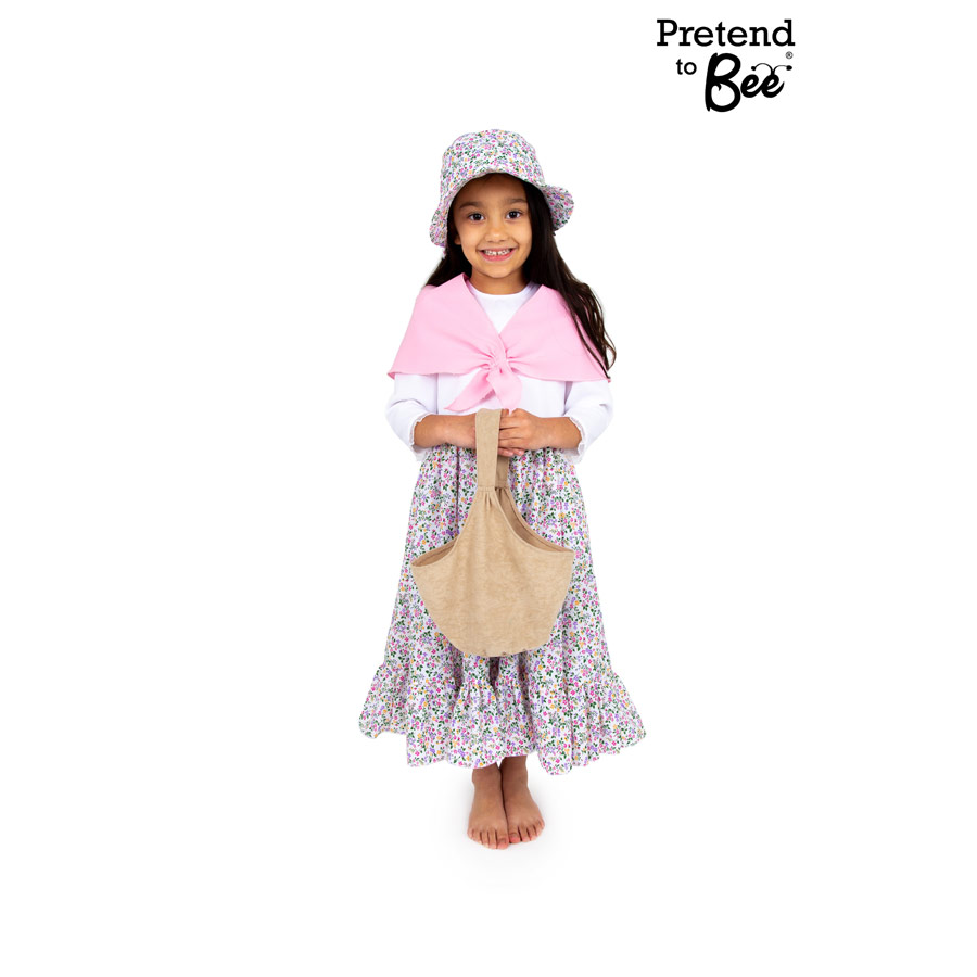 Kids Victorian Flower Seller outfit dress-up Thumb IMG 4