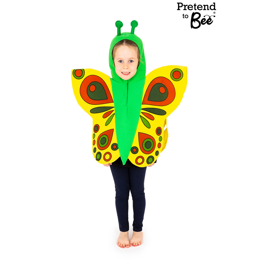Kids butterfly dress-up costume thumb
