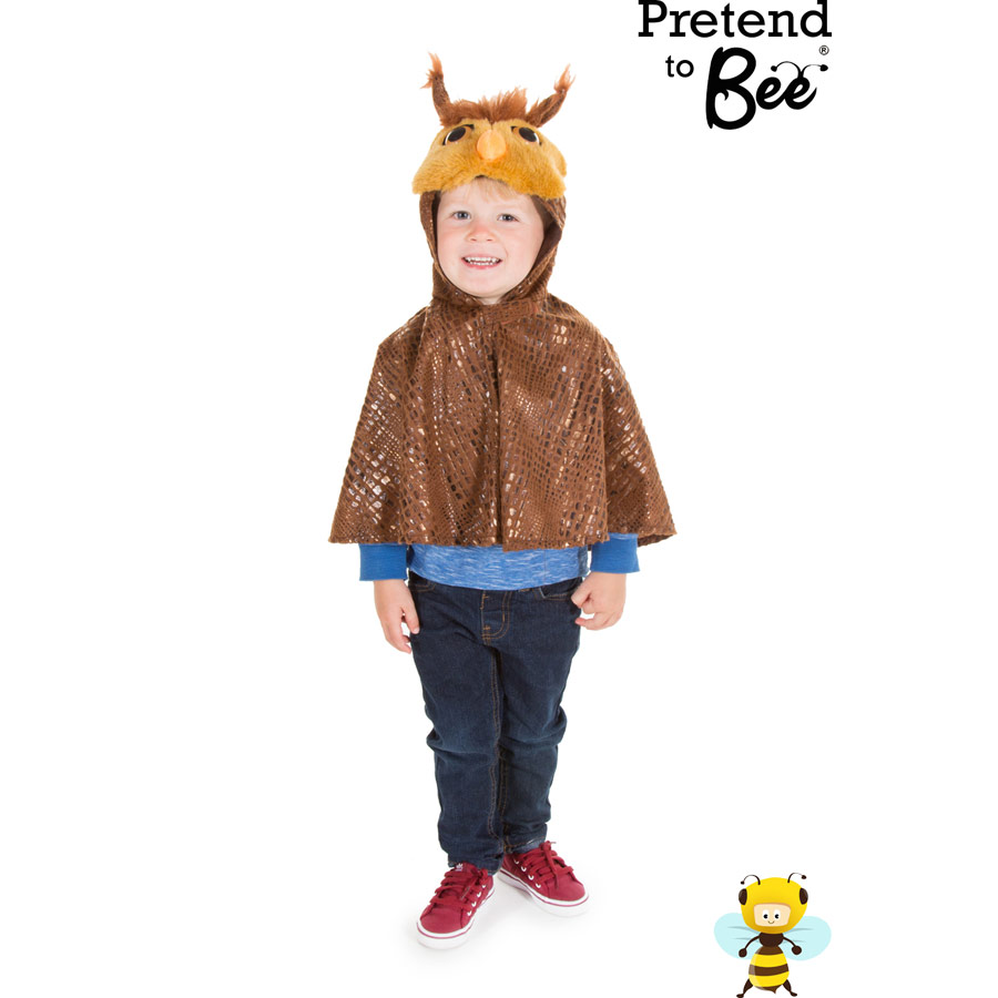 Kids Owl Cape dress-up costume for 3/7 Years Thumb IMG