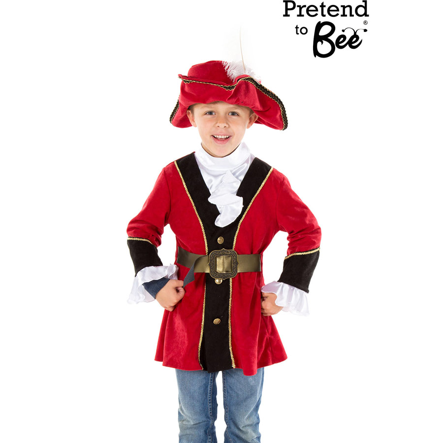 Kids Pirate Captain dress-up outfit 3/5 years Small IMG