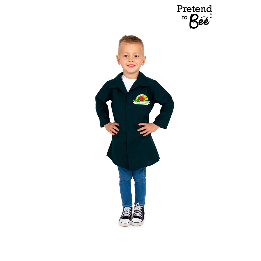 Kids shopkeeper costume outfit Small IMG