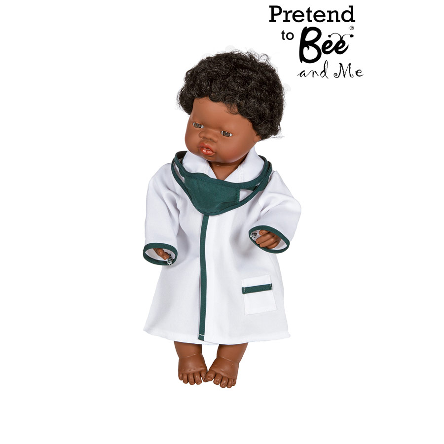Kids Doll dress-up doctors outfit Thumb