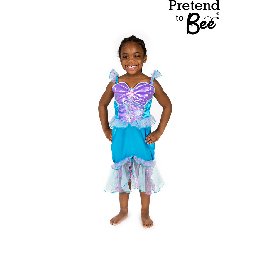  Kids Mermaid Dress-up outfit for ages 7/9 Small IMG