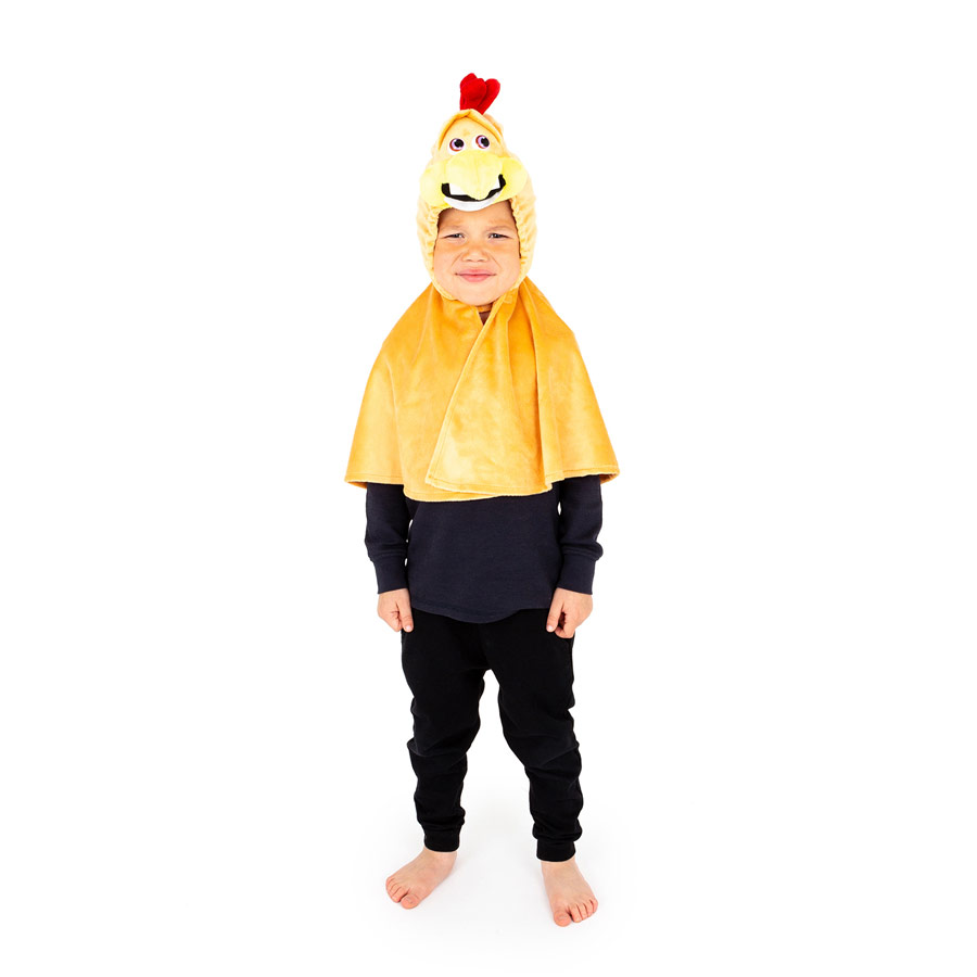 Kids Chicken dress-up animal cape outfit Thumb