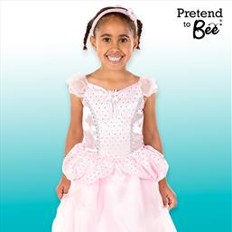pink dress princess dress-up for kids
